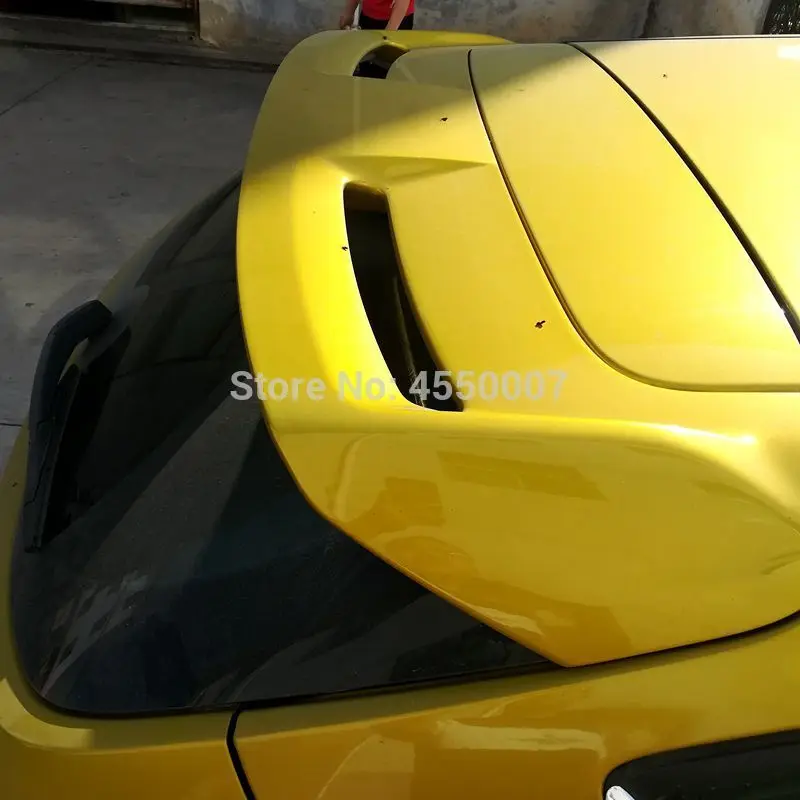 

Car modification big spoiler for ford focus hatchback 2013 2014 2015 2016 2017 with ABS material