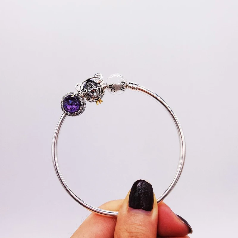 

Fits Jewelry Charm DIY Ladies Party Gift Ocean Heart Beads Opal Crown Pumpkin Car Sterling Silver 925 Bracelet