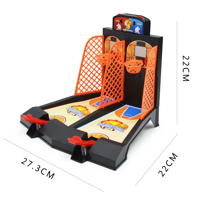Мини Баскетбольный стол настольная игра аркадные обручи Slap Shot миниатюрная для