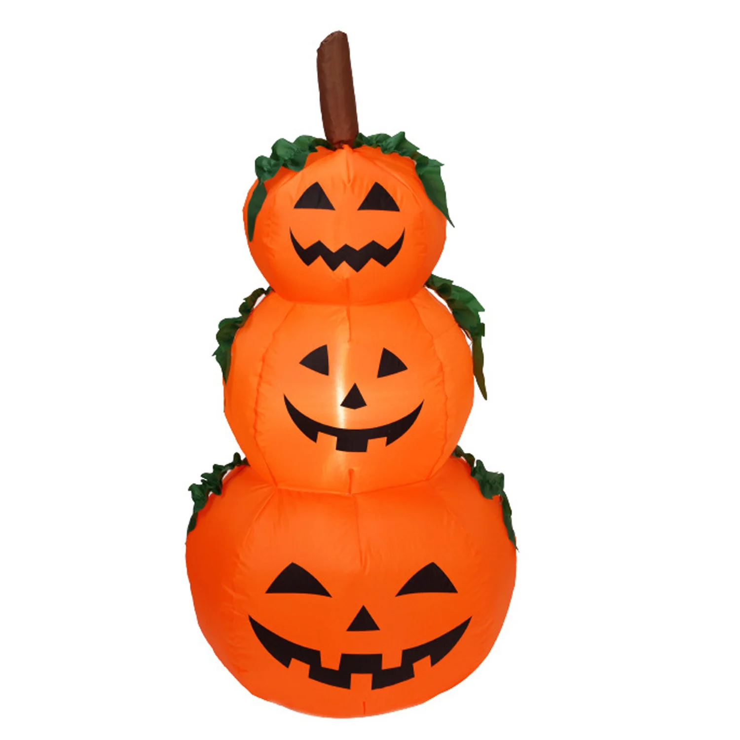 

Halloween Inflatable 3 Layer Pumpkin Lanterns Roly-Poly Art Decorations for Garden Lawn Outdoor Indoor