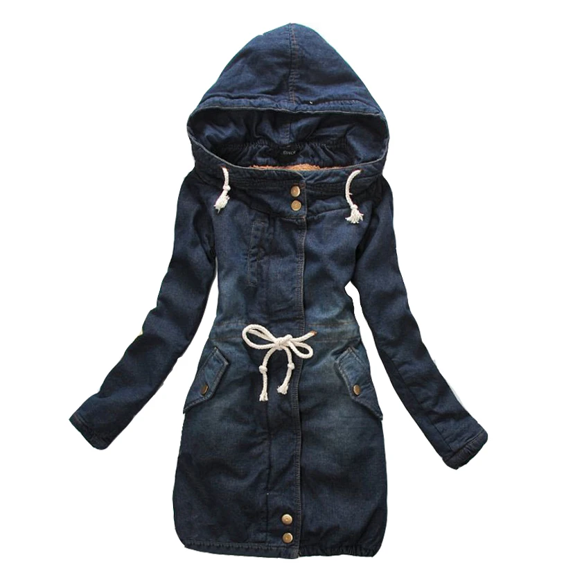 Парки из джинсы