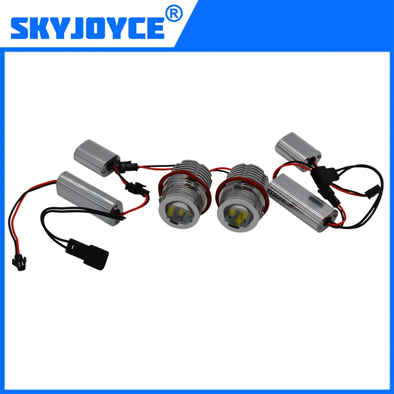Новинка 2021 SKYJOYCE 60 Вт светодиодная лампочка E39 E60 E63 E65 E53 E83 E87 X3 кольцо с ореолом