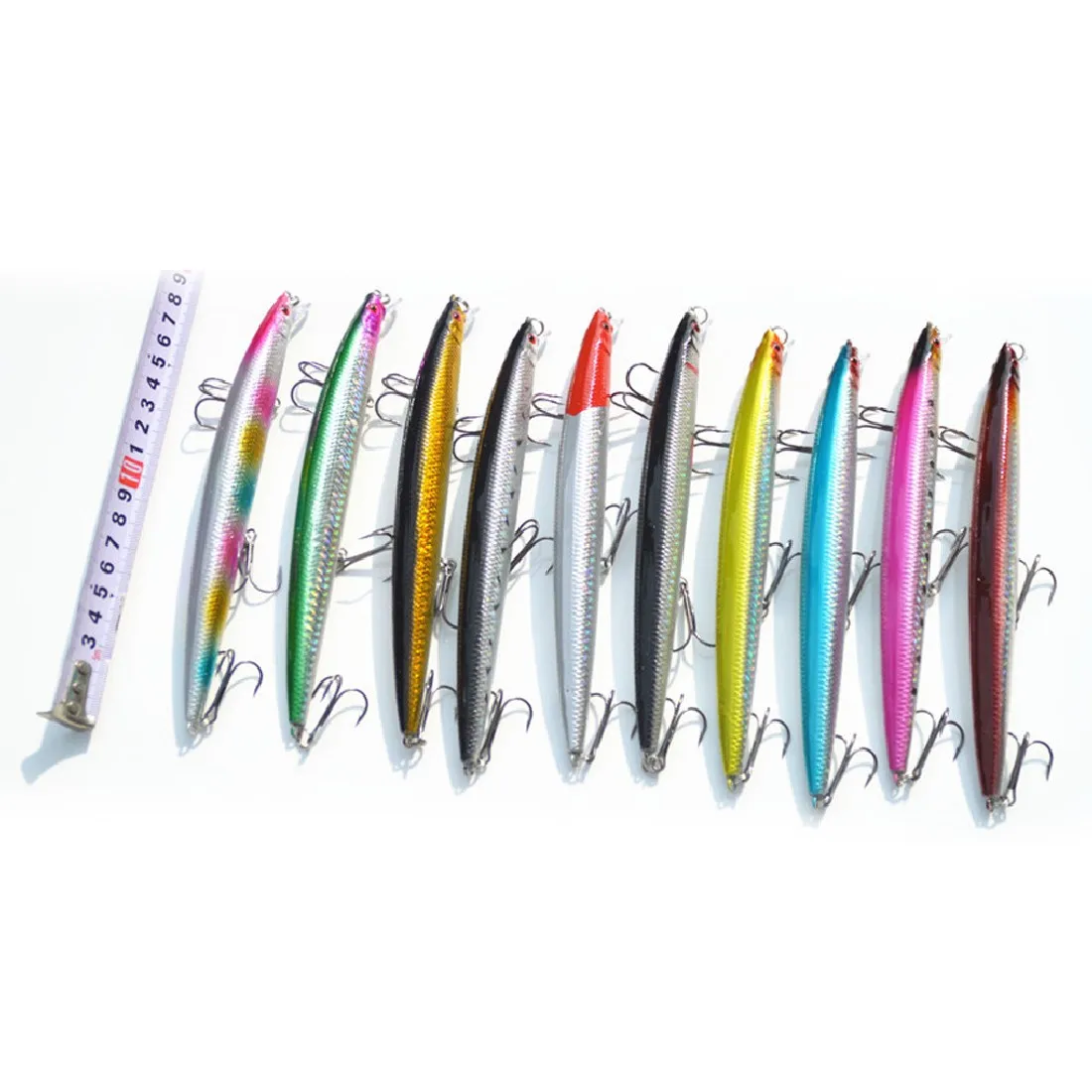 Hot Sale New Fish Tool Decoy Bait 10pcs Large Lure Fishing Gear Bionic