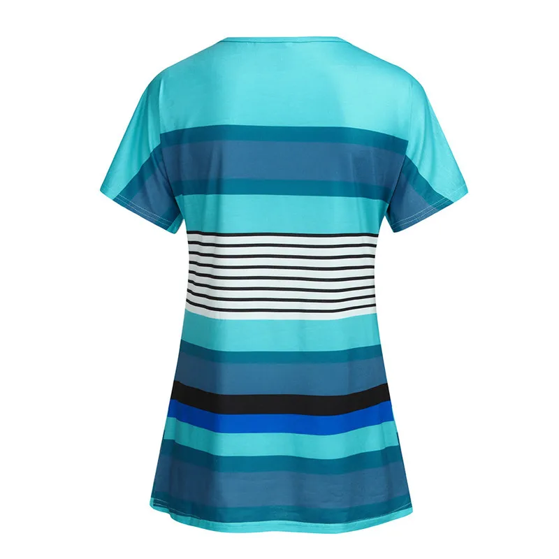 Maternity clothes 2019 summer new Women's Maternity Nursing Tops Striped Breastfeeding T-Shirt ropa mujer #4M10 (11)