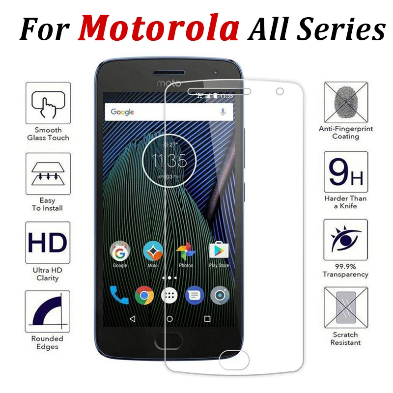 

For Moto G5s Plus Screen Protector On The De For Motorola E4 Protective Glass G 5S 5 S E 4 Tempered Mota 4E Protection Protect