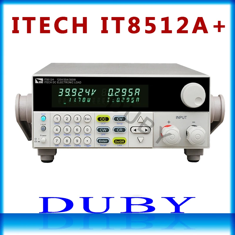 

ITECH IT8512A+ DC electronic load one way Programmable 150V/30A/300W Get one free load line