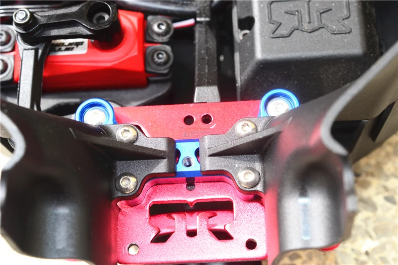 

1SET 1/8 ARRMA OUTCAST 6S BLX STUNT RC CARS TRUCK ALLOY FRONT DIRT GUARD MOUNT- MAO015