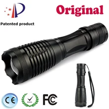 Маленькое солнце UF-V28 T6 светодиодный полицейский Fexible мигающий фонарик 1200 люмен Перезаряжаемые по 18650 литий-ионный аккумулятор Батарея