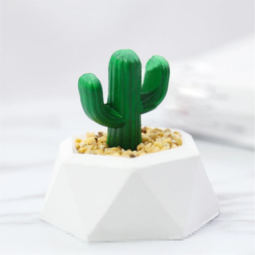 Hexagonal Shape Silicone Mold Mould DIY Ashtray Plaster Cement Mould For Succulent Plants Art Flower Pot DIY Candle Holder Mould