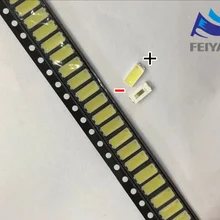 110 шт. для ремонта sony Toshiba Sharp светодиодный ЖК-Телевизор задний светильник Сеульский SMD СВЕТОДИОДНЫЙ s 7030 6 в холодный белый светодиод