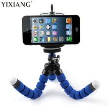 YIXIANG портативный держатель для телефона Цифровая камера Гибкая нога осьминога штатив кронштейн Подставка адаптер крепление монопод пузырь для мобильного телефона
