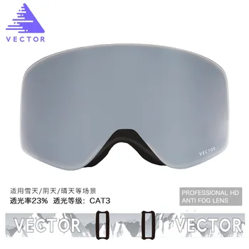 

Outdoor Double Layer TPU Anti Fog skiing Adult Men and Women UV400 Snowmobile Snowboard Goggles Skating Glasses