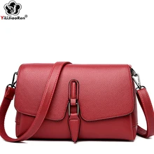High Quality Leather Shoulder Bag Girls Famous Brand Women Fashion Crossbody Bag Simple Messenger Bags for Women 2019 Sac A Main High Quality Leather Shoulder Bag Girls Famous Brand Women Fashion Crossbody Bag Simple Messenger Bags for Women 2019 Sac A Main