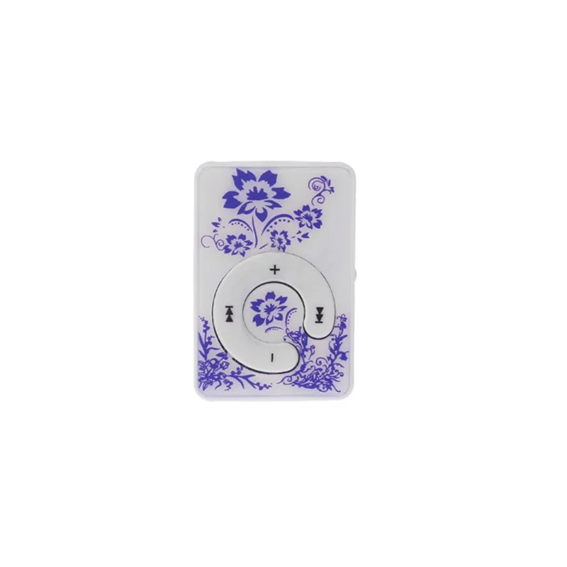 OOTDTY-Mini-Clip-Floral-Pattern-Music-MP3-Player-32GB-TF-Card-With-Mini-USB-Cable-Earphone (7)