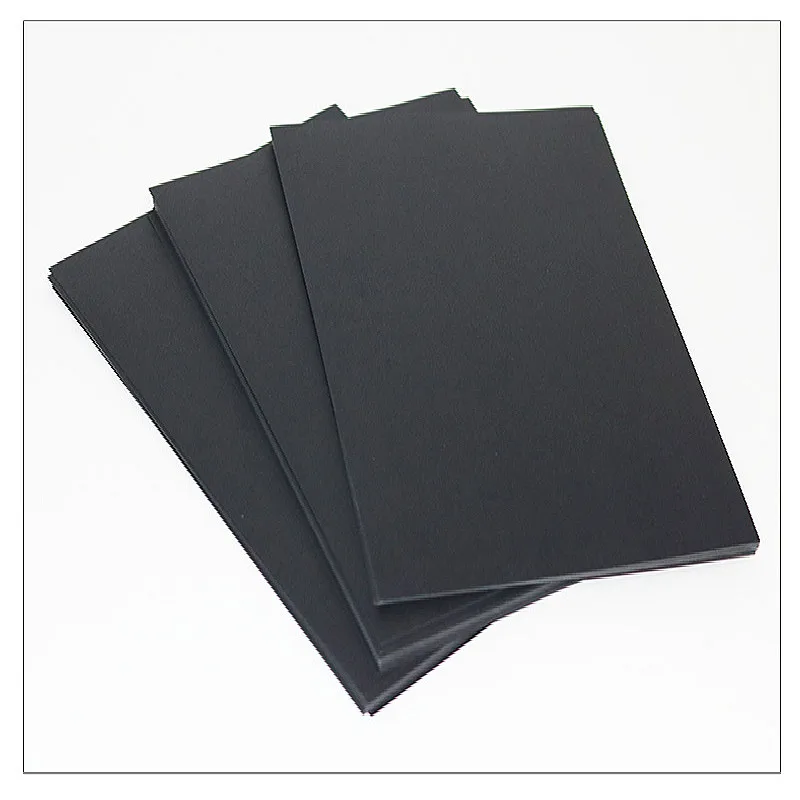 Высокое Качество А3 А4 8 к 4 к черная бумага Джем печать копировальная бумага сделай сам ручной работы картон 300gsm 350gsm бумага для рукоделия