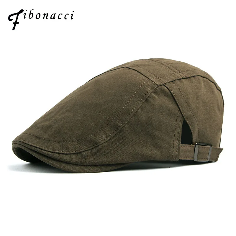 

Fibonacci Spring Summer Patchwork Berets Casual Retro Hat for Men Women Cabbie Flat Newsboy Caps