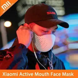 Xiaomi AirPOP Active маска для рта и лица анти-туман PM2.5 велосипеде маска дышащий с Сменный фильтр лица Защитная Крышка маска