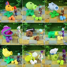 2018 NEW PVZ 28 styles New GamePlants vs Zombies Peashooter PVC Action Figure Model Toys anime figurine pea sunflower Melon 10CM