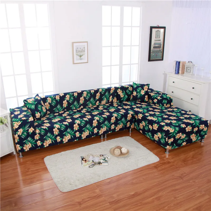 

Elastic Sofa Cover It Needs Order 2 Pieces Covers for L-shape Corner Couch Cover Sectional Sofa Cover for Living Room funda sofa