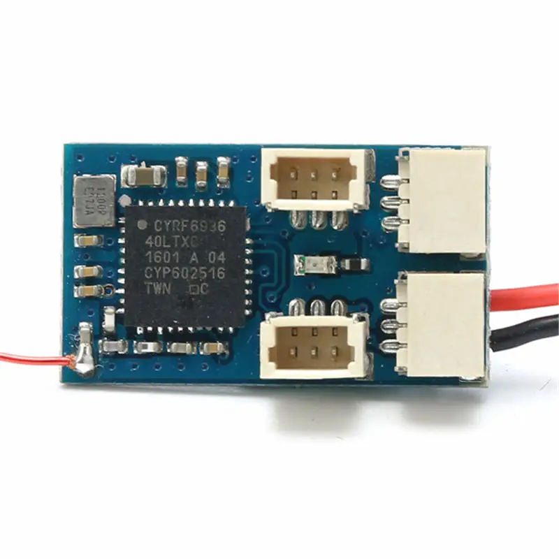 2 4G 4CH Micro низкое напряжение для DSM2DSMX совместимый приемник Встроенный Матовый ESC|low