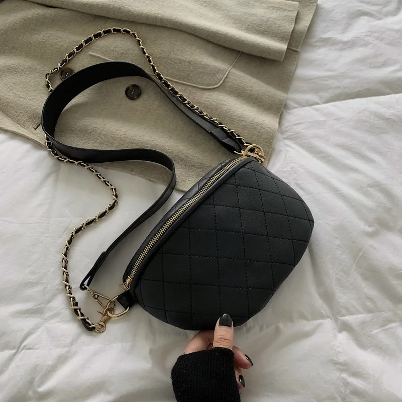 Женские сумки BRIGGS с цепочками, дизайнерская поясная сумка, поясная сумка, дамские поясные сумки, женские сумки известного бренда, нагрудная сумка, сумка на плечо, кошелек