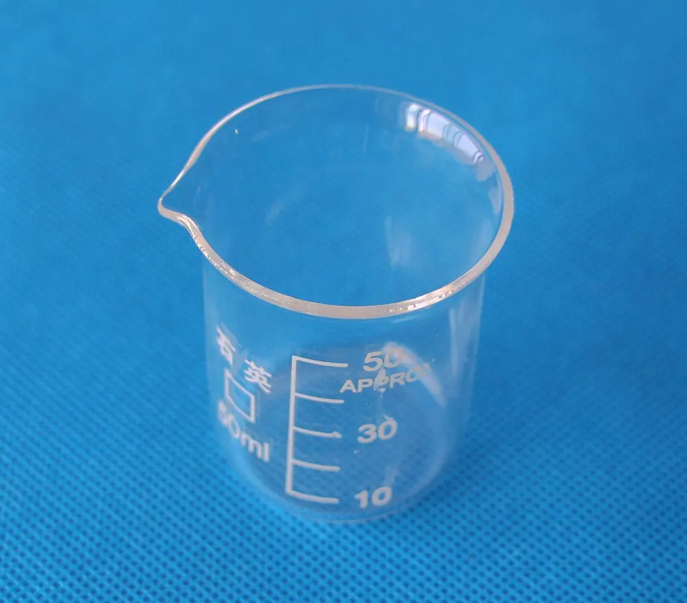 10pcs/lot 10ml 25ml 50ml 100ml 150ml 250ml 500ml clear Quartz beaker for labbeaker 500ml500ml