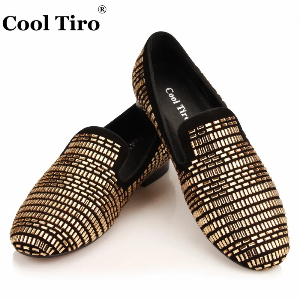 Gold Crystal Slippers shoes (9)