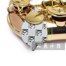 BG A65S sax кларнет звуковое отверстие для протирания чистой ткани Абсорбент Ткань кожа подушки тампоны