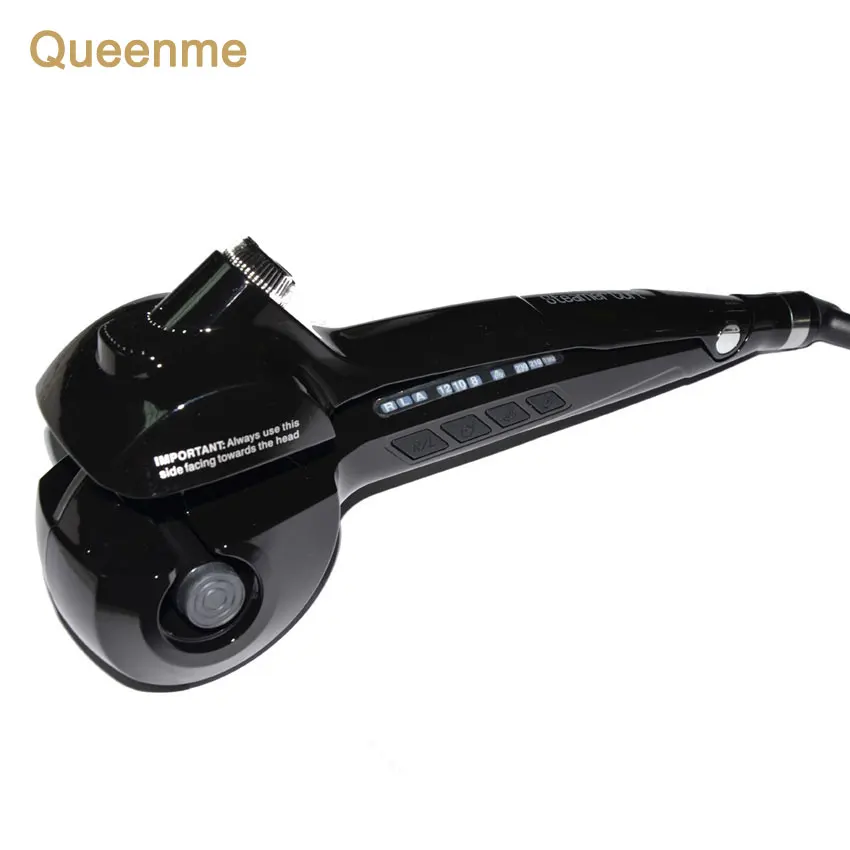 

Queenme Professional Hair Curler Styling Tools Digital Ceramic Wave Hair LCD Titanium Automatic Magic Curling Iron Hair Stick