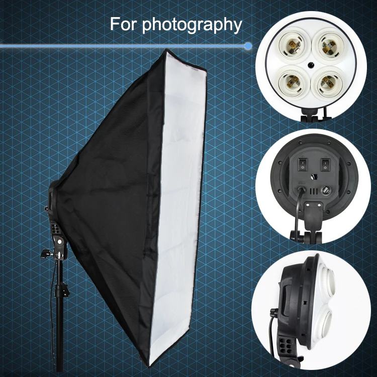 Free shipping +50*70cm Photography flash diffuser softbox reflector