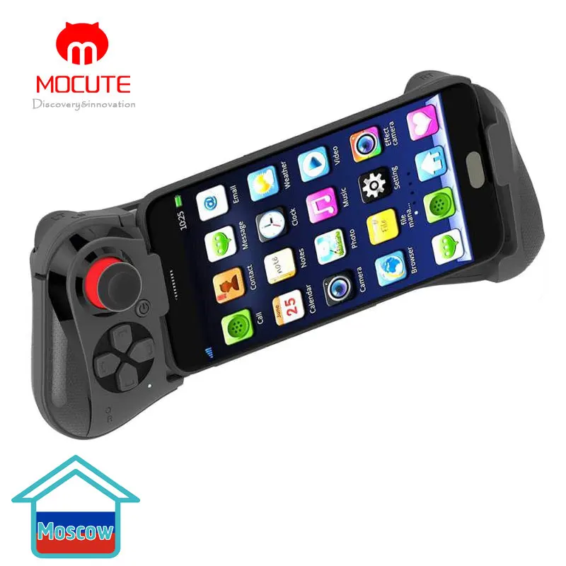 Comprar Mocute 058 Wireless Gamepad Bluetooth V3.0 Android Joystick VR telescópica controlador de juego Gamepad para teléfono PUBG móvil Joypad