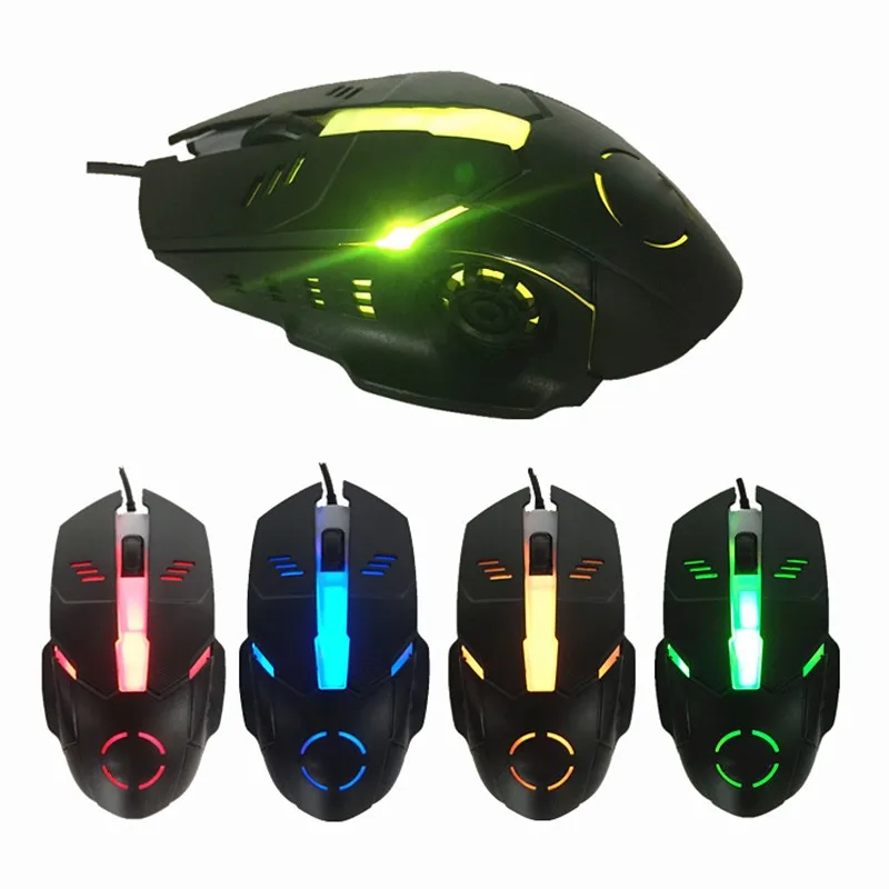 

2018 New Original Gamer Mice computer mouse Gaming Mouse 3200 DPI 6 Buttons LED Optical USB Wired Mouse For Pro Gamer