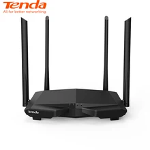 Tenda AC6 V4.0 Dual Band AC1200 2,4G/5,0 ГГц Беспроводной Wi-Fi маршрутизатор Wi-Fi ретранслятор, приложение дистанционное управление