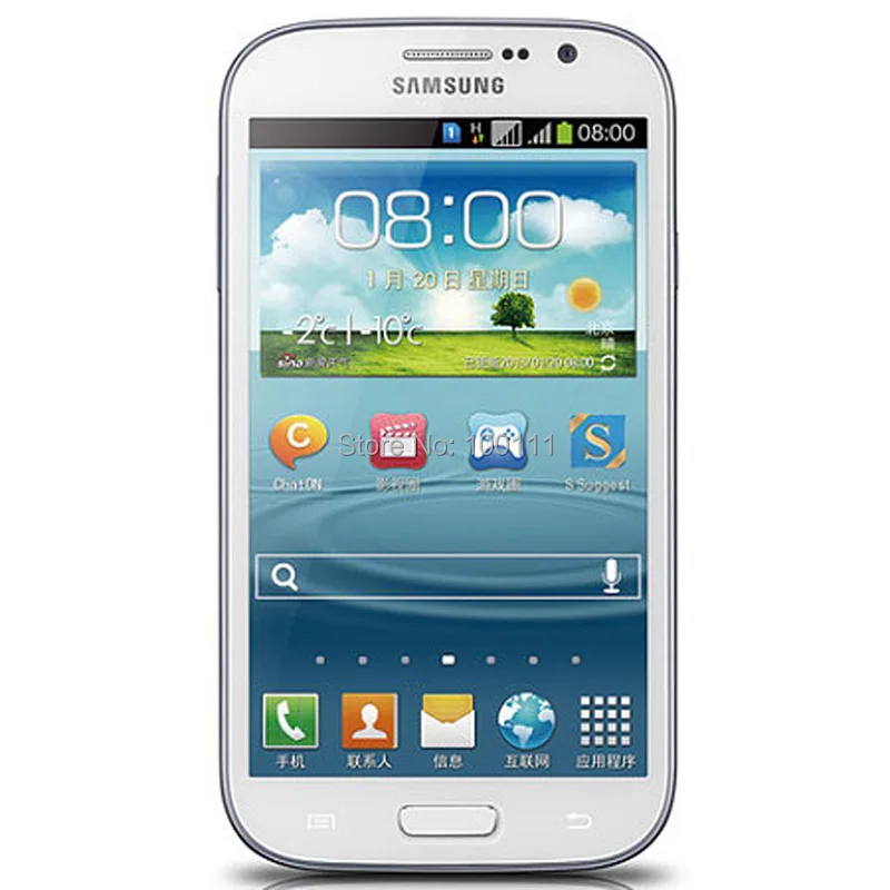 Оригинальный разблокированный телефон Samsung Galaxy Grand Duos I9082 с двумя SIM картами