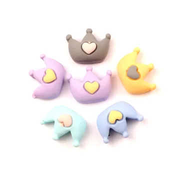 

30Pcs 20x15mm Mixed Resin Crown Cabochon Flatback Decoration Crafts Embellishments For Scrapbooking Diy Accessories