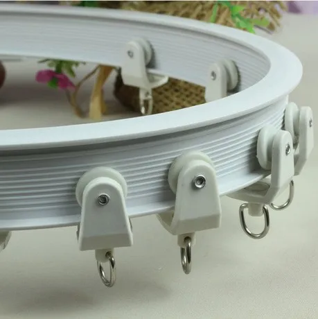

2018 New Nano Silent Curtains Rail Window Bending Orbits