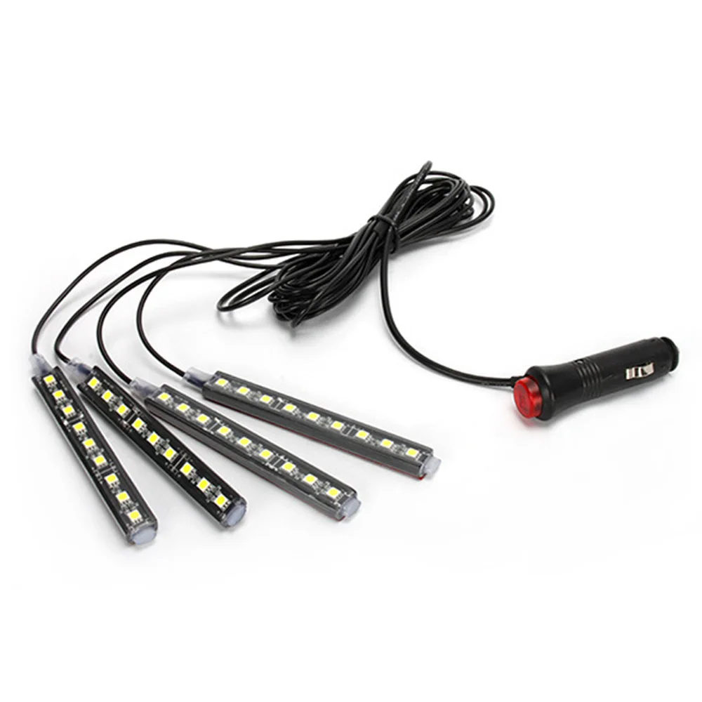 

RGB Car Atmosphere Lights The Wireless Remote Control LED Colorful Music Rhythm Lamp For Cars Front Back Row Decor