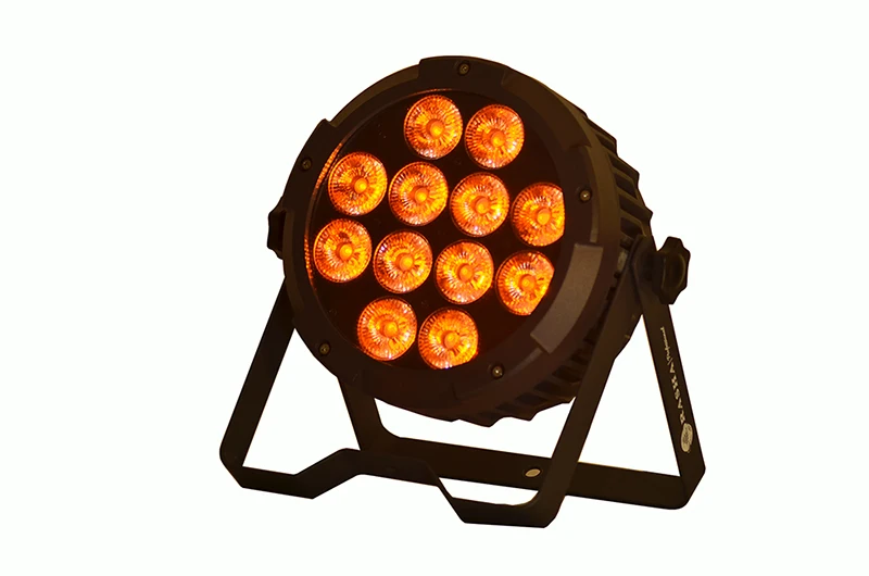 

Rodie Hex 12leds 6in1 RGBAW+UV Wireless LED Par Light With 15 Degree Big Lens For Stage Studio Church Event With Powercon