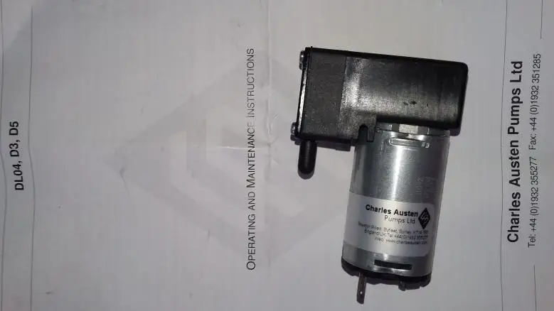 Для Derry прибор для измерения кровяных клеток щеточка чистки Pump Charles Austen DL04 D3 24V 0.25A