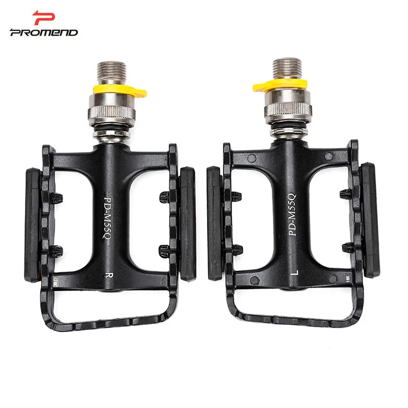 

PROMEND Quick Release Bicycle Pedal Ultralight Bike Cycle Pedal Mtb Pedals Bearing Aluminium Alloy Mountain Bike Pedals