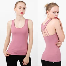 Модные женские туфли, для йоги, под заказ, спортивный жилет для тренировок, без рукавов, Рубашки, Топы спортивный Топ женский фитнес бег одежда ДЛЯ ФИТНЕССА, нижнее белье