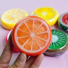 Волшебные фрукты Хрустальная глина резиновая грязь, пластилин Дети умный DIY слизи игрушка