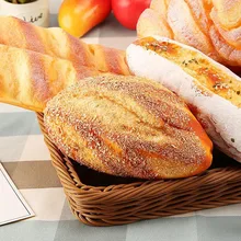 Муляж пищевых продуктов бутафорский торт булочно реквизит декор мягкий хлеб искусственная борода squishy Хлеб моделирование модели мягкий хлеб