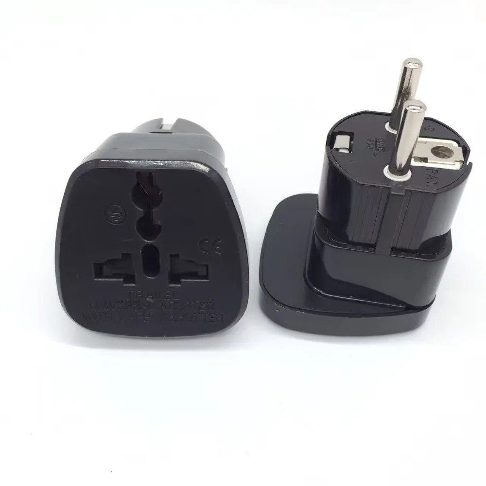 Travel Adapter for Europe,Russia,South Korea,Egypt, Iran,Indonesia Type