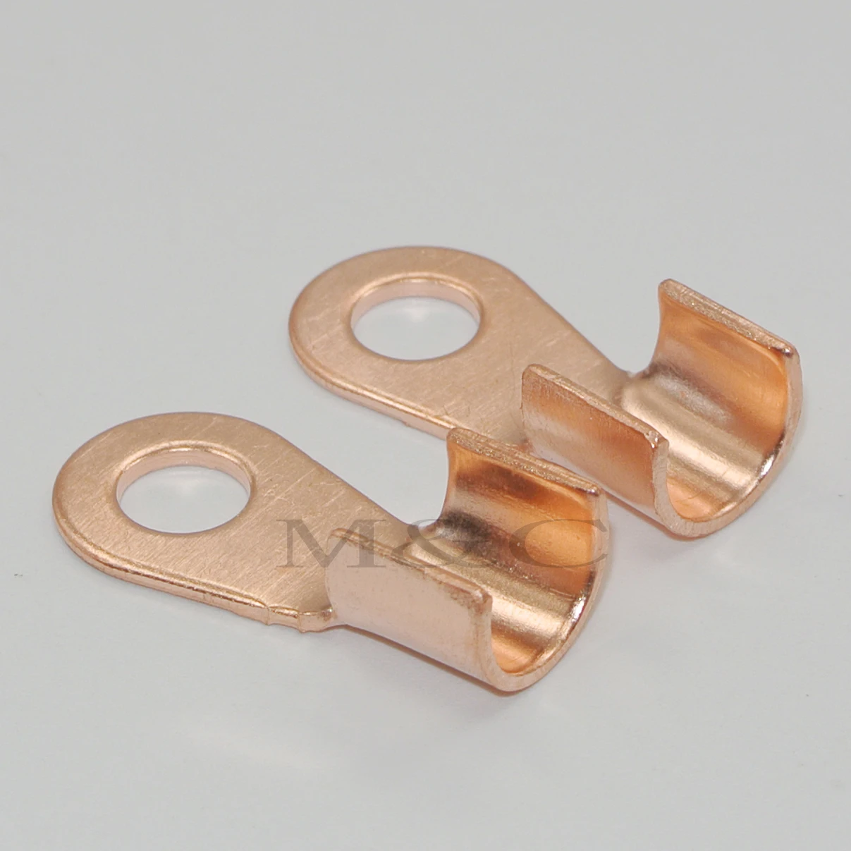 200PCs/Lot 150A Copper Lug Terminal Connector 10.4mm Ring for M10 Stud