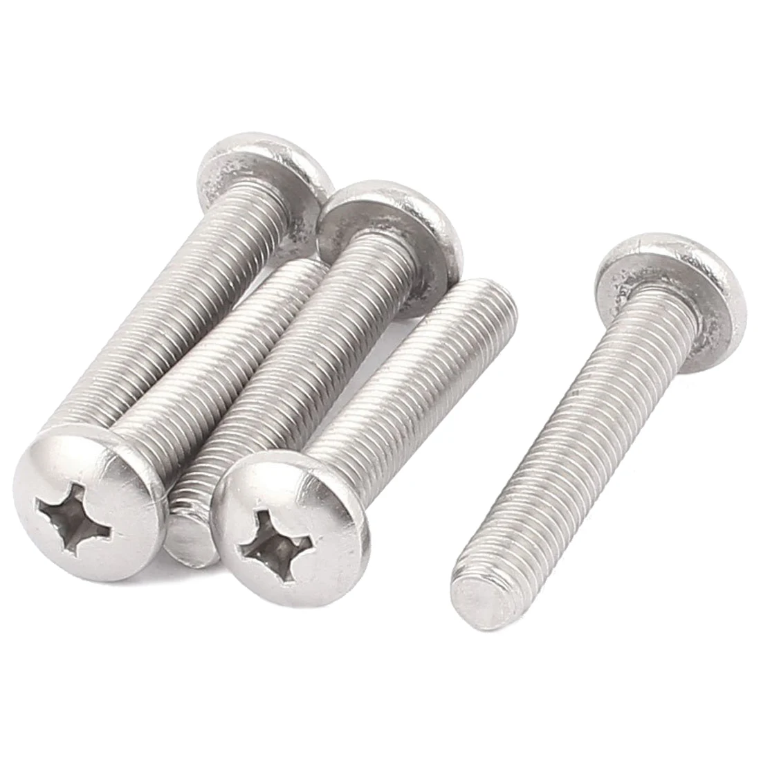 

M8 x 45mm 304 Stainless Steel Phillips Machine Screw Bolt 5pcs