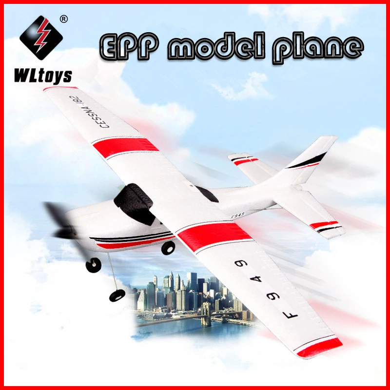 

Wltoys F949 Sky King 2.4G RC Aircraft Fixed-wing RTF Airplane Radio Control 3CH RC Airplane Fixed Wing Plane VS WLtoys F929