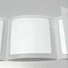 Mifare1s50 0r Сверхлегкий 35x35 мм Квадратная Белая бирка 100 шт