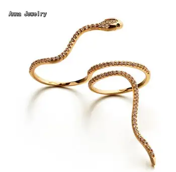 

The Distinctive Designer Clear Stones Snake Ring,316L Stainless Steel with Paved Stones.Elegant Serpentine Ring For Women Finger