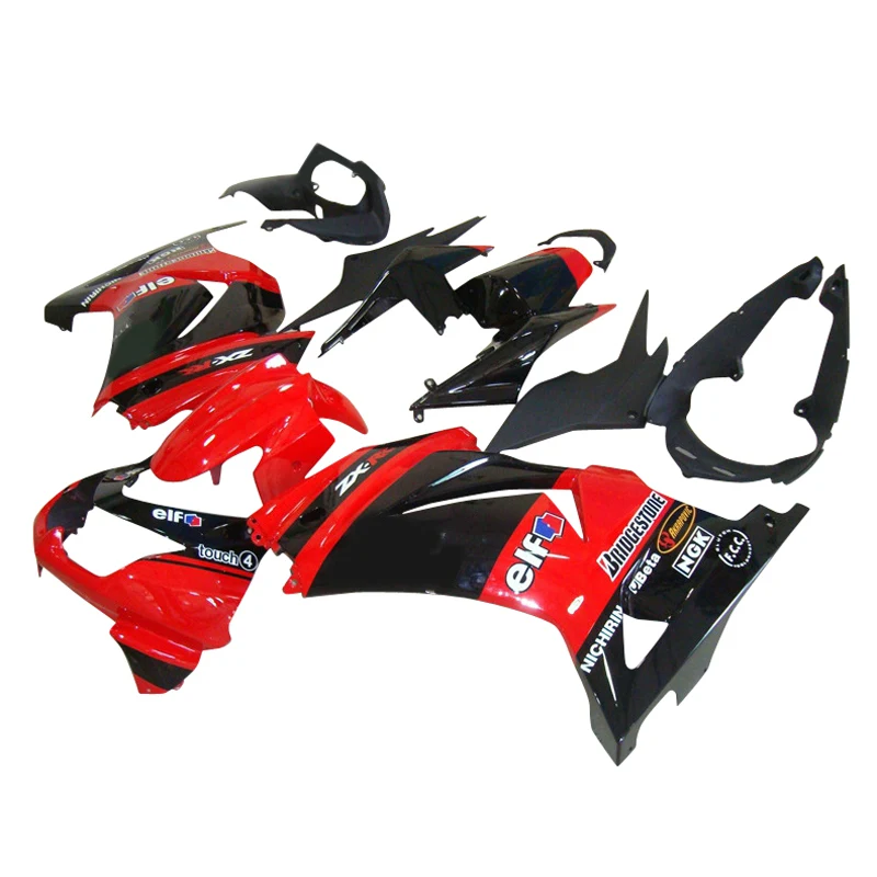 Injection Molding Fairing Kit For Kawasaki Ninja 250r Ex250 0814 Red